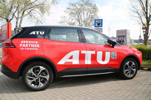 A.T.U. ist Servicepartner von Aiways (hier ein U5).