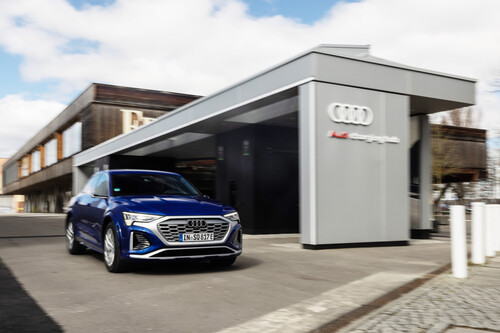 Audi Charging Hub in Berlin.