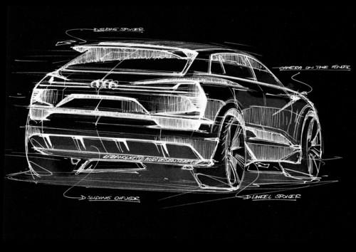 Audi E-Tron Quattro Concept.
