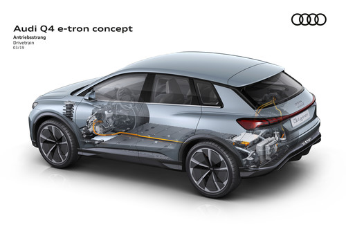 Audi Q4 e-tron concept.
