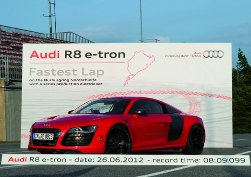 Audi R8 E-Tron.