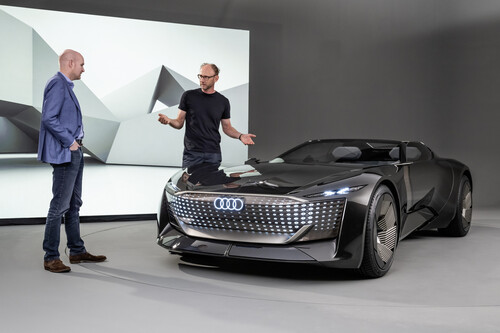 Audi Skysphere Concept: Jens Meiners und Marc Lichte.