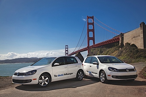 Der Golf Blue-e-Motion wird zum Globetrotter: Testflotte mit 20 Fahrzeugen in Kalifornien, USA gestartet.