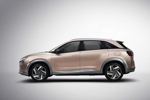 Die zweite Generation des Brennstoffzellenautos von Hyundai.
