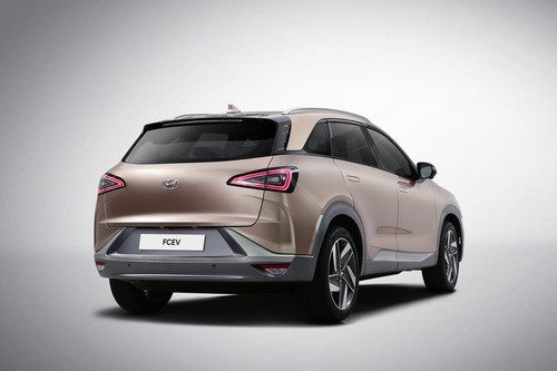 Die zweite Generation des Brennstoffzellenautos von Hyundai.