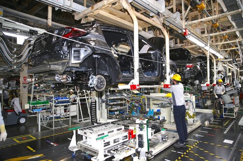 Fahrzeugproduktion bei Toyota im türkischen Sakarya.