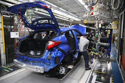 Fahrzeugproduktion bei Toyota im türkischen Sakarya.