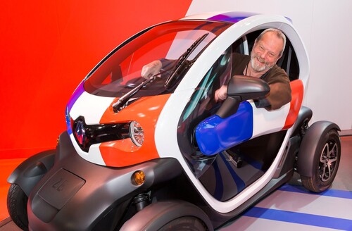 Filmstar Renault Twizy: Regisseur Terry Gilliam (Bild) setzte 15 Fahrzeuge in „Zero Theorem“ ein.