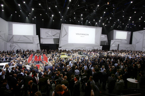 IAA 2013. Volkswagen-Konzern-Abend.