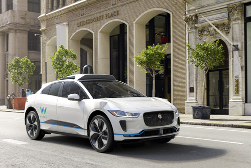 Jaguar I-Pace wird erstes autonomes Premium-Elektrofahrzeug in der Waymo-Flotte.