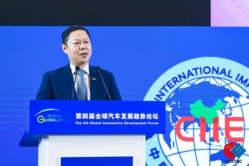Jin Xin, Vizepräsident von Aiways zuständig für Kommunikation und Personal.
 