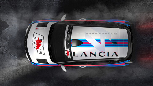 Lancia Ypsilon Rally 4 HF. 