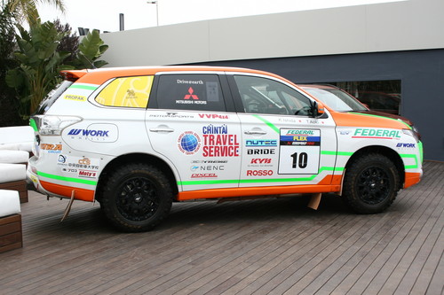 Mitsubishi Outlander PHEV Rally.