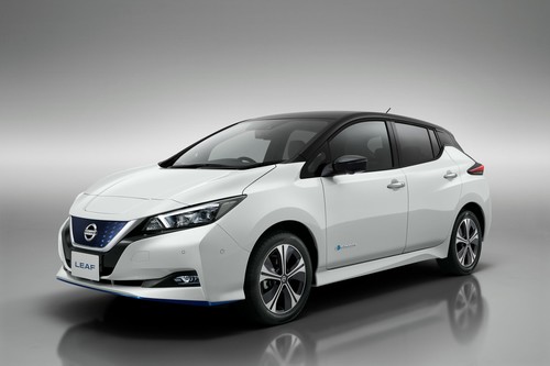 Nissan Leaf 3.Zero e+ mit 62 kWh-Lithiumionen-Batterie.