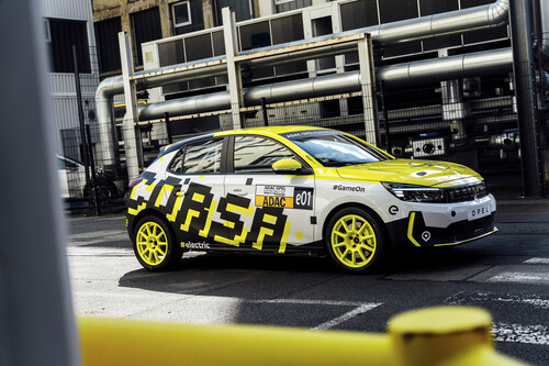 Opel Corsa Rally Electric „Gamescom“.