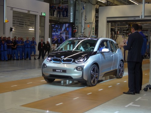 Produktionsstart BMW i3 in Leipzig: Die offizielle Nummer 1.