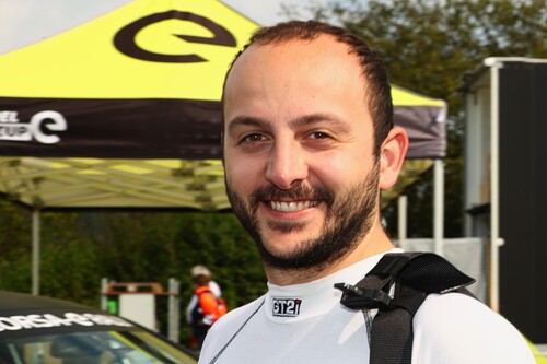 Sieger des ADAC-Opel-e-Rally-Cup 2021: Laurent Pellier.