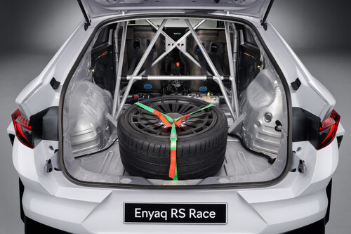 Skoda Enyaq RS Race.