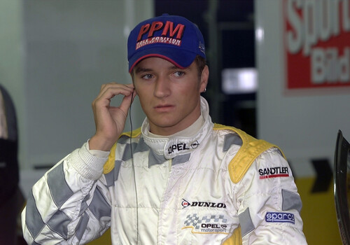 Timo Scheider bei der DTM Nürburgring im Jahre 2000.