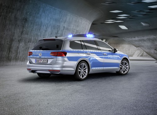 Volkswagen Passat Variant GTE für die Polizei.
