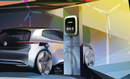 Volkswagen will bei der Ladeinfrastruktur für seine Elektroautos mit dem Stromanbieter Elli und Netzbetreiber Ionity zusammenarbeiten.