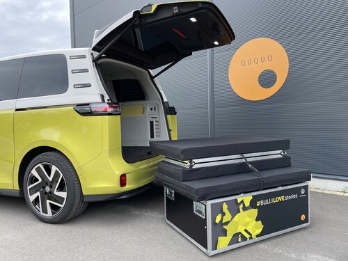 VW ID Buzz mit Campingbox von Ququq.