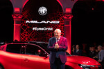 Alfa-Romeo-Chef Jean-Philippe Imparato bei der Premiere des Alfa Romeo Milano in Mailand.