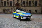 Hyundai-Nexo-Einsatzfahrzeug der Polizei Osnabrück.