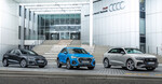 Plug-in-Hybride von Audi: Audi A3 Sportback 40 TFSI e, Q3 45 TFSI e und der Audi Q8 60 TFSI e Quattro.