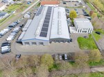 Produktionshalle von Reisemobilhersteller La Strada in Echzell. 