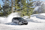 Range Rover im Schnee.